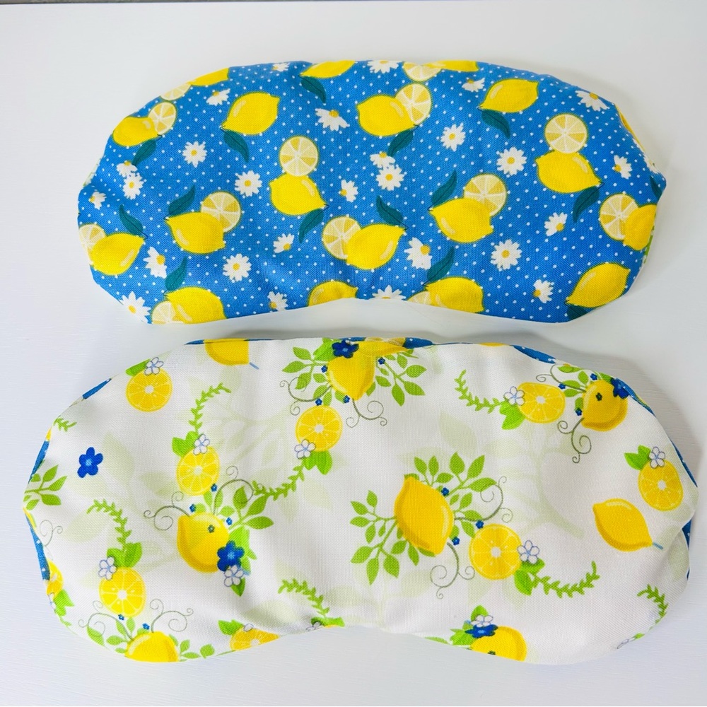 Eye Pillow Therapy Organic Rice Handmade 2
